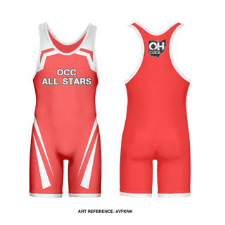 Wrestling Singlet, MOAC & OCC Wrestling All-Stars, Wrestling, Teamtime, Team time, sublimation, custom sports apparel, team uniforms, spirit wear, spiritwear, sports uniforms, custom shirts, team store, custom team store, fundraiser sports, apparel fundraiser
