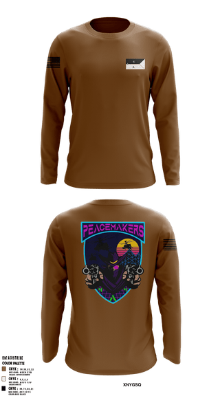 Long Sleeve Performance Shirt, , Army, Teamtime, Team time, sublimation, custom sports apparel, team uniforms, spirit wear, spiritwear, sports uniforms, custom shirts, team store, custom team store, fundraiser sports, apparel fundraiser