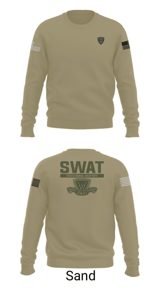 Crew Neck Sweatshirt, , Police, Teamtime, Team time, sublimation, custom sports apparel, team uniforms, spirit wear, spiritwear, sports uniforms, custom shirts, team store, custom team store, fundraiser sports, apparel fundraiser