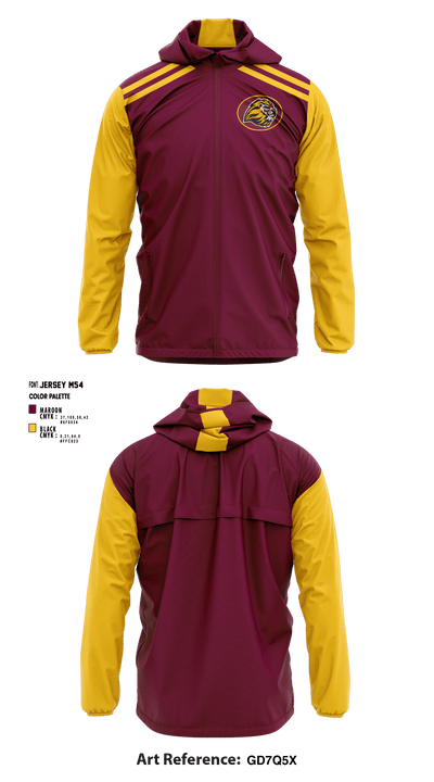 Liberty High School Soccer 94528181 Windbreaker - 1