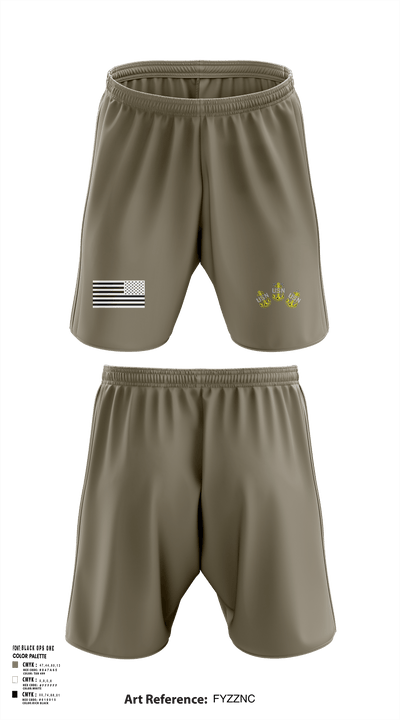 EOD GROUP TWO CHIEF’S MESS 26436916 Athletic Shorts With Pockets - 1