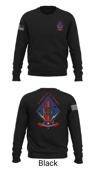 Crew Neck Sweatshirt, , Marines, Teamtime, Team time, sublimation, custom sports apparel, team uniforms, spirit wear, spiritwear, sports uniforms, custom shirts, team store, custom team store, fundraiser sports, apparel fundraiser