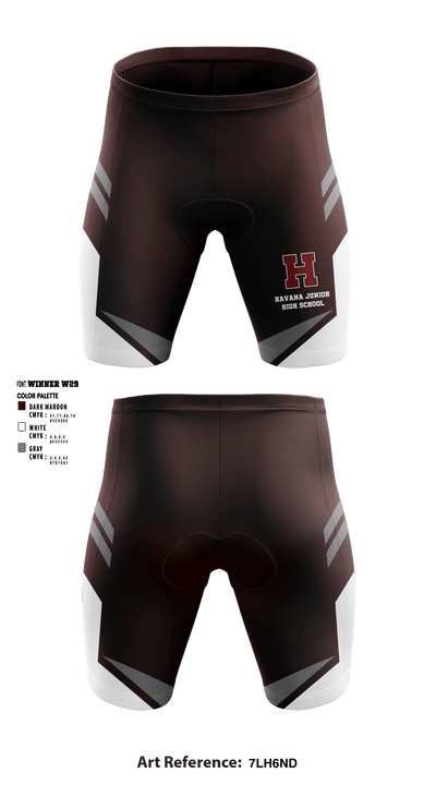 Havana Junior High School 76387638 Men's Compression Shorts - 1