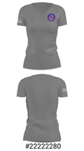 Ten Sleep Middle School volleyball 49224162 Women's Short Sleeve V-neck Shirt - 17