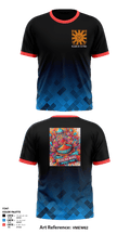 Kamlesh Art Hut 2608676 Short Sleeve Performance Shirt - 1