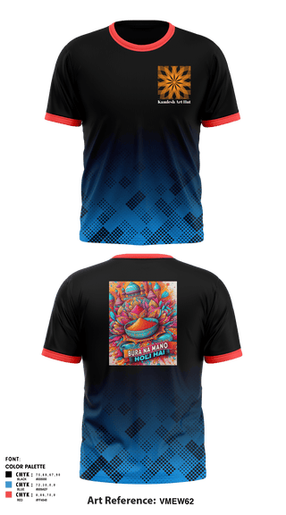 Short Sleeve Performance Shirt, Kamlesh Art Hut, , Teamtime, Team time, sublimation, custom sports apparel, team uniforms, spirit wear, spiritwear, sports uniforms, custom shirts, team store, custom team store, fundraiser sports, apparel fundraiser