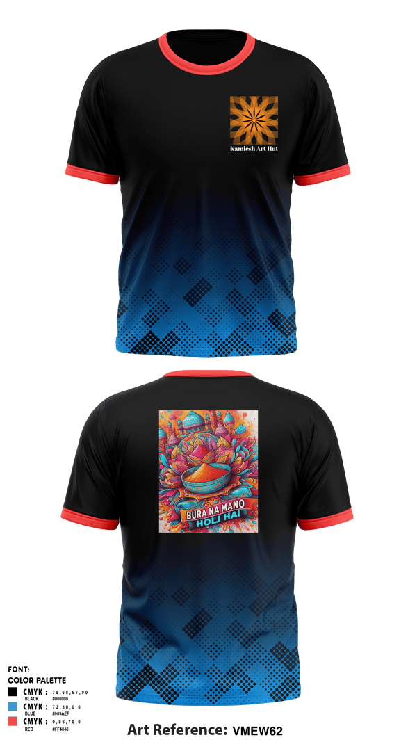 Short Sleeve Performance Shirt, Kamlesh Art Hut, , Teamtime, Team time, sublimation, custom sports apparel, team uniforms, spirit wear, spiritwear, sports uniforms, custom shirts, team store, custom team store, fundraiser sports, apparel fundraiser