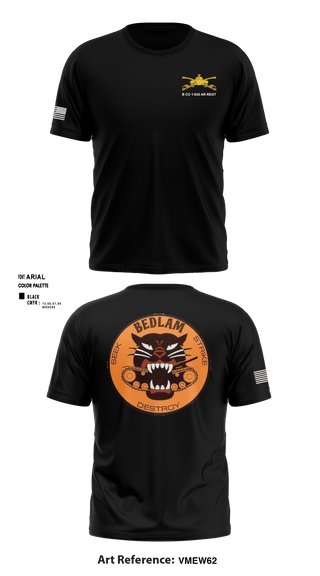Short Sleeve Performance Shirt, HHC 1-635TH AR, National Guard, Teamtime, Team time, sublimation, custom sports apparel, team uniforms, spirit wear, spiritwear, sports uniforms, custom shirts, team store, custom team store, fundraiser sports, apparel fundraiser