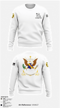 1-155th Dixie Thunder 83572891 Crew Neck Sweatshirt - 5