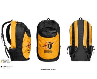 Gear Bag, Ogallala High School Wrestling, Wrestling, Teamtime, Team time, sublimation, custom sports apparel, team uniforms, spirit wear, spiritwear, sports uniforms, custom shirts, team store, custom team store, fundraiser sports, apparel fundraiser