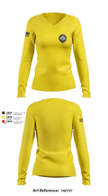 39TH IBCT 92092607 Women's Long Sleeve V-neck Shirt - 3