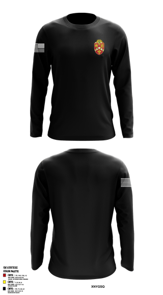 Long Sleeve Performance Shirt, HHB 3rd Battalion, 3rd Field Artillery, , Teamtime, Team time, sublimation, custom sports apparel, team uniforms, spirit wear, spiritwear, sports uniforms, custom shirts, team store, custom team store, fundraiser sports, apparel fundraiser
