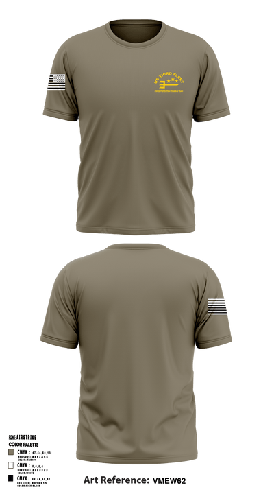 US Command Third Fleet 19184208 Short Sleeve Performance Shirt - 1
