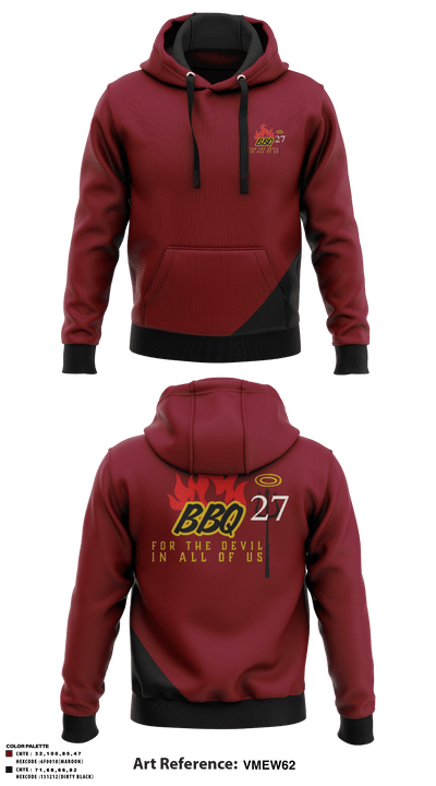 BBQ 27 11740732 Hoodie - 1