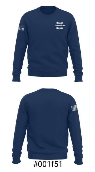 Crew Neck Sweatshirt, Coach Jonathan Buggs, Spirit Store, Teamtime, Team time, sublimation, custom sports apparel, team uniforms, spirit wear, spiritwear, sports uniforms, custom shirts, team store, custom team store, fundraiser sports, apparel fundraiser