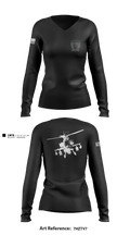 A Co. 1-25 AB 61275281 Women's Long Sleeve V-neck Shirt - 2