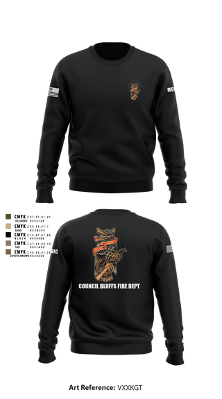Crew Neck Sweatshirt, , Fire Department, Teamtime, Team time, sublimation, custom sports apparel, team uniforms, spirit wear, spiritwear, sports uniforms, custom shirts, team store, custom team store, fundraiser sports, apparel fundraiser