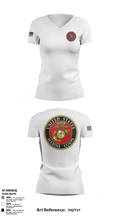 670 53429704 Women's Short Sleeve V-neck Shirt - 2