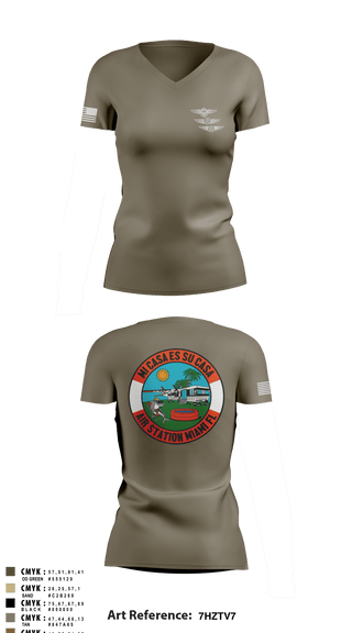 Women's Short Sleeve Vneck Shirt, , Coast Guard, Teamtime, Team time, sublimation, custom sports apparel, team uniforms, spirit wear, spiritwear, sports uniforms, custom shirts, team store, custom team store, fundraiser sports, apparel fundraiser