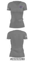 Republic Junior High School 61600725 Women's Short Sleeve V-neck Shirt - 16