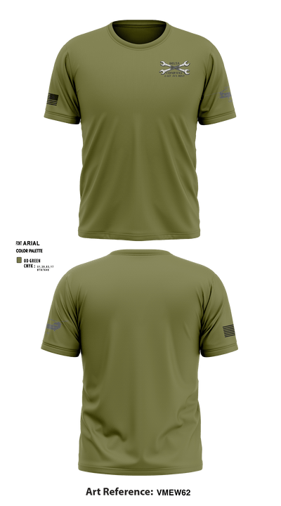 Delta Company "Outlaws" 47733508 Short Sleeve Performance Shirt - 5
