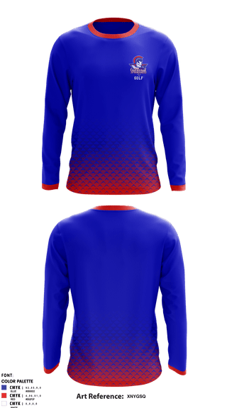 Long Sleeve Performance Shirt, Moberly High School Golf, Golf, Teamtime, Team time, sublimation, custom sports apparel, team uniforms, spirit wear, spiritwear, sports uniforms, custom shirts, team store, custom team store, fundraiser sports, apparel fundraiser