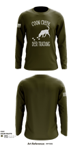 Coon Creek Deer Tracking 80561059 Long Sleeve Performance Shirt - 4