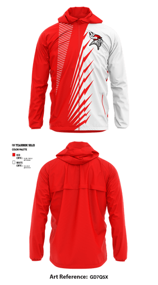 Windbreaker, Rio High School Track, Track & Field, Teamtime, Team time, sublimation, custom sports apparel, team uniforms, spirit wear, spiritwear, sports uniforms, custom shirts, team store, custom team store, fundraiser sports, apparel fundraiser