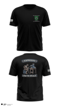 Military Intelligence Detachment 1st Battalion 10th Special Forces Group (Airborne) 57770757 Old School Cotton Feel Shirt - 1