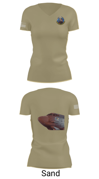 Women's Short Sleeve Vneck Shirt, , Air Force, Teamtime, Team time, sublimation, custom sports apparel, team uniforms, spirit wear, spiritwear, sports uniforms, custom shirts, team store, custom team store, fundraiser sports, apparel fundraiser