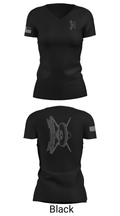 Delta Company 1-200INF BN 51320314 Women's Short Sleeve V-neck Shirt - 21