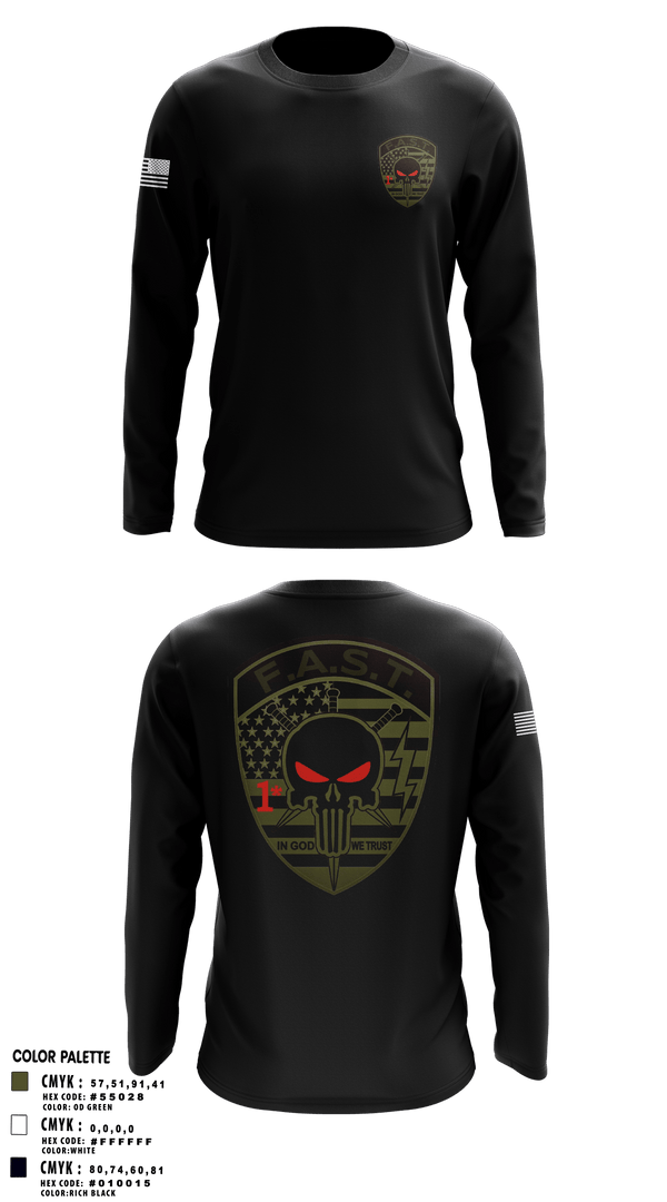 Long Sleeve Performance Shirt, , Police, Teamtime, Team time, sublimation, custom sports apparel, team uniforms, spirit wear, spiritwear, sports uniforms, custom shirts, team store, custom team store, fundraiser sports, apparel fundraiser