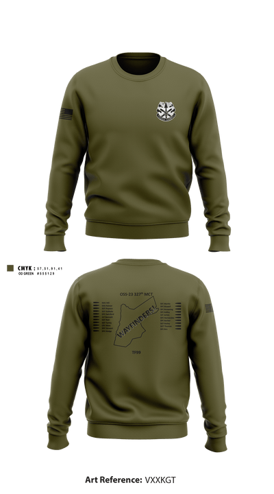 327th MCT 96493981 Crew Neck Sweatshirt - 12