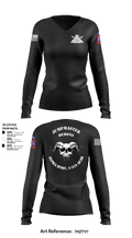 ALPHA BTRY, 2-319th AFAR 68475694 Women's Long Sleeve V-neck Shirt - 6