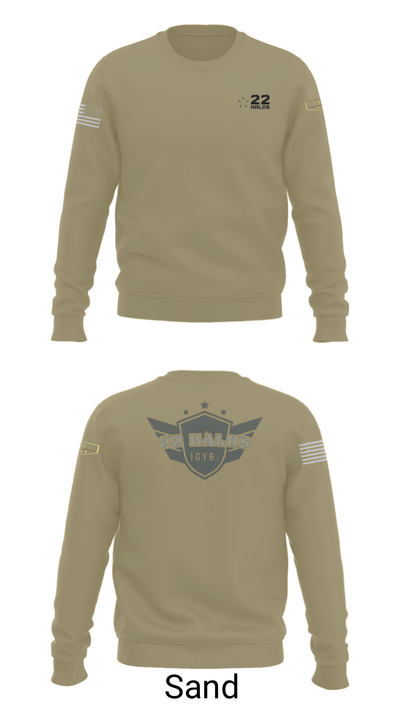 22 Halos 54349080 Crew Neck Sweatshirt - 12