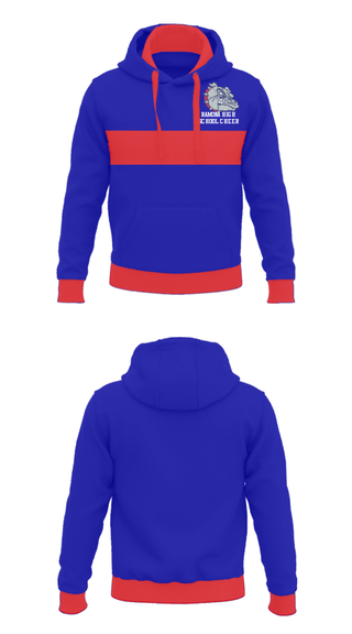 Hoodie, Ramona High School Cheer, Cheer, Teamtime, Team time, sublimation, custom sports apparel, team uniforms, spirit wear, spiritwear, sports uniforms, custom shirts, team store, custom team store, fundraiser sports, apparel fundraiser