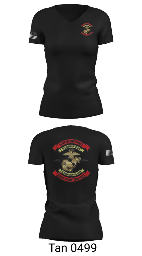 Women's Short Sleeve Vneck Shirt, , Marines, Teamtime, Team time, sublimation, custom sports apparel, team uniforms, spirit wear, spiritwear, sports uniforms, custom shirts, team store, custom team store, fundraiser sports, apparel fundraiser