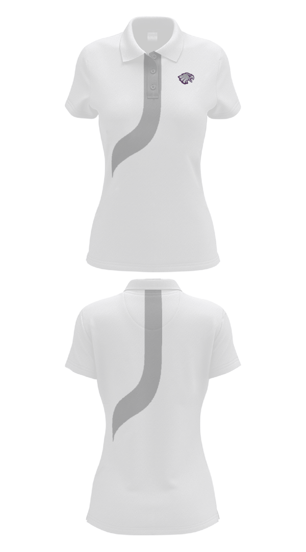 Women's Short Sleeve Performance Polo, Kee High School Basketball, Men's Basketball, Teamtime, Team time, sublimation, custom sports apparel, team uniforms, spirit wear, spiritwear, sports uniforms, custom shirts, team store, custom team store, fundraiser sports, apparel fundraiser