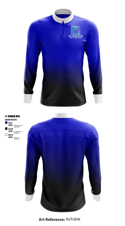 The Glass Geeks 54701173 Quarter Zip Jacket - 1