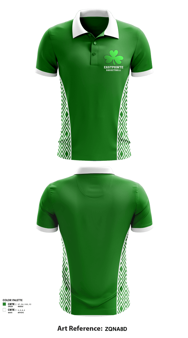 Short Sleeve Performance Polo, Eastpointe High School Basketball, Women's Basketball, Teamtime, Team time, sublimation, custom sports apparel, team uniforms, spirit wear, spiritwear, sports uniforms, custom shirts, team store, custom team store, fundraiser sports, apparel fundraiser
