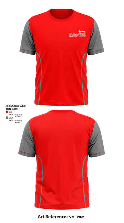Mullein Hill Christian Academy 51007760 Short Sleeve Performance Shirt - 1