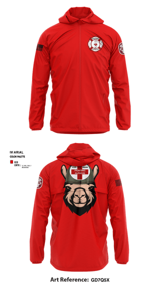 Windbreaker, WBAMCAlpha Company, WBAMC, Softball, Teamtime, Team time, sublimation, custom sports apparel, team uniforms, spirit wear, spiritwear, sports uniforms, custom shirts, team store, custom team store, fundraiser sports, apparel fundraiser