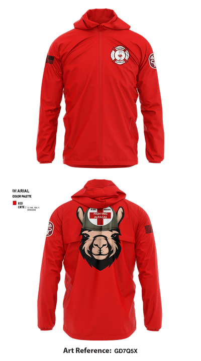 Alpha Company, WBAMC 94187438 Windbreaker - 11
