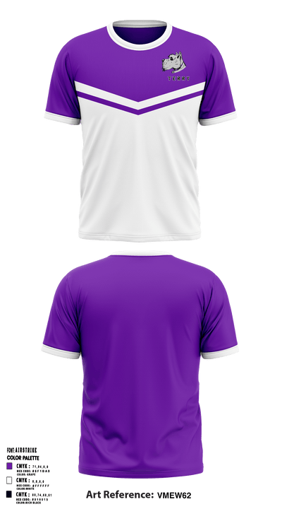 Terry High School 33908457 Short Sleeve Performance Shirt - 1