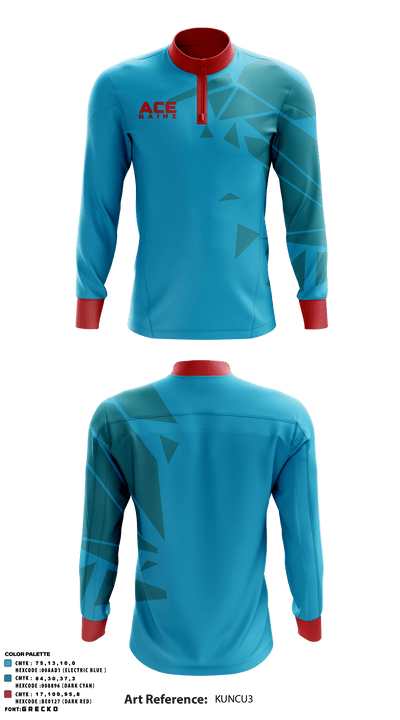 Big Body Gainz 78647910 Quarter Zip Jacket - 1