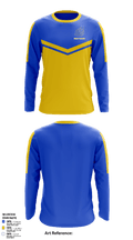 Milan Village Elementary School 96015628 Long Sleeve Performance Shirt - 1
