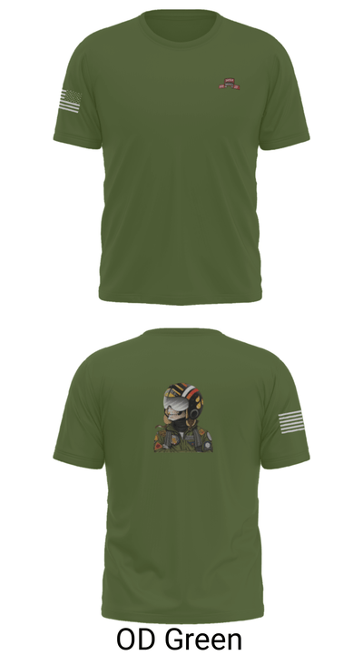 B Co., 326 BEB, 1 BCT, 101st ABN DIV (AASLT) 89125861 Short Sleeve Performance Shirt - 34
