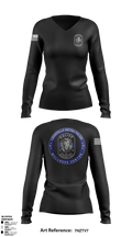 LMPD WELLNESS UNIT 57216807 Women's Long Sleeve V-neck Shirt - 49