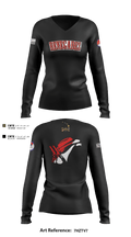 2-6 Cav Alpha troop Renegades 57667590 Women's Long Sleeve V-neck Shirt - 10