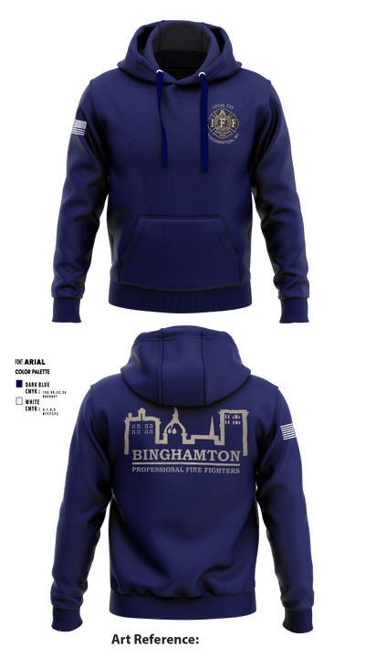 Binghamton Fire 87499960 Hoodie - 1